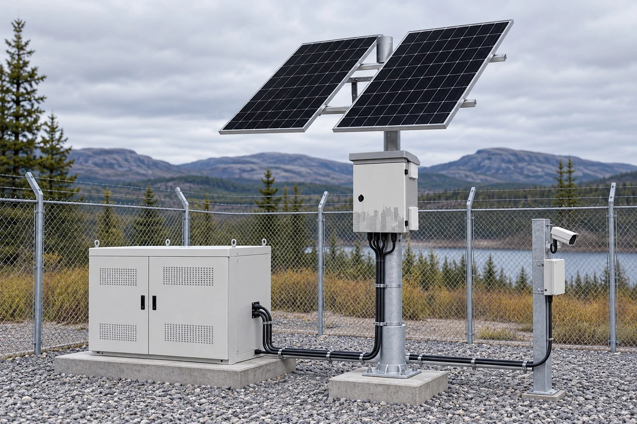 Maxsol CS400150 solar power system with two 200W panels and 12.8V 150Ah LiFePO4 battery