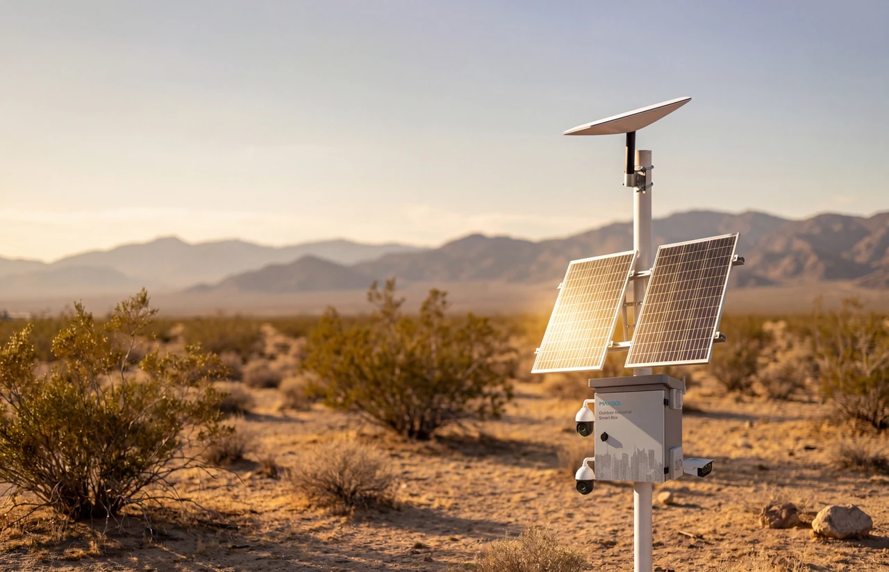 Starlink Off-Grid Solar Power Solution